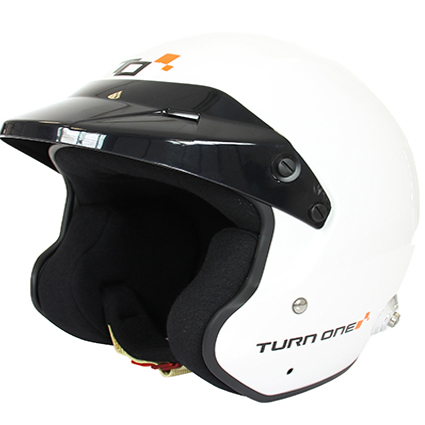 Turn One Jet-RS Helmet White
